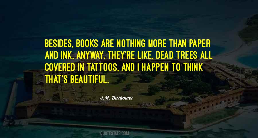 Quotes About Books And Trees #264435