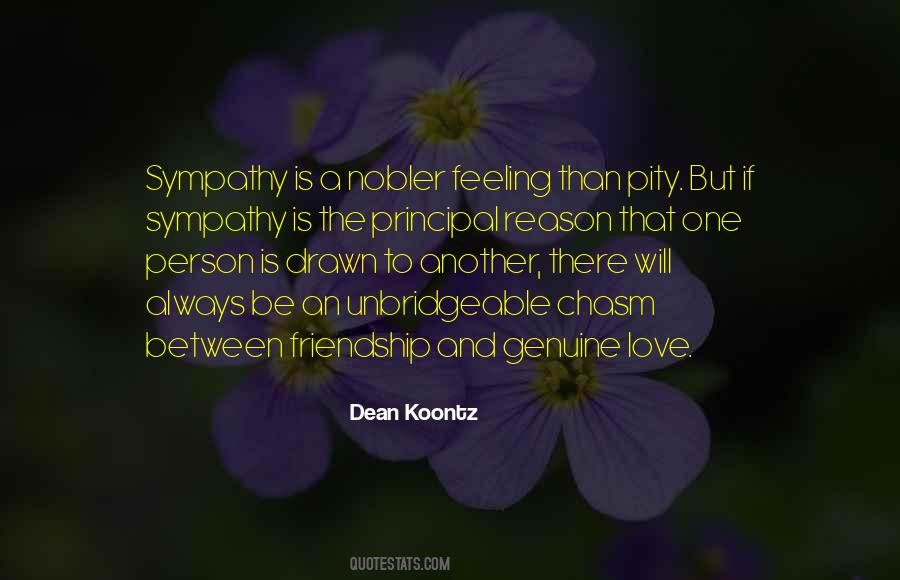 Quotes About Sympathy And Love #1095240