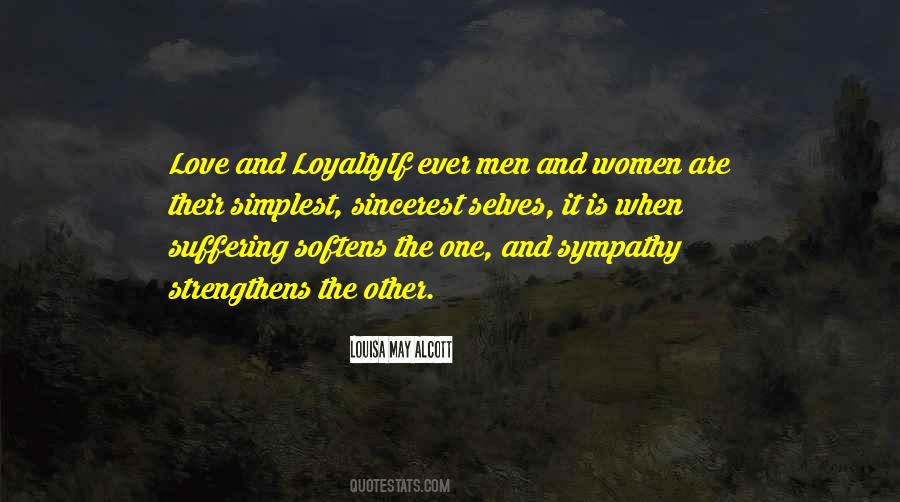 Quotes About Sympathy And Love #1526472