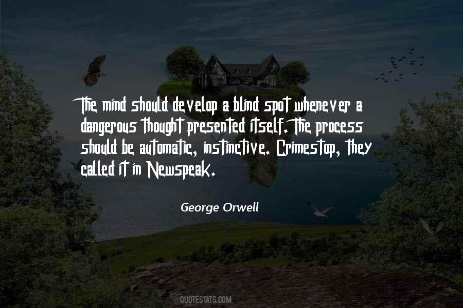 Orwell Newspeak Quotes #1233903