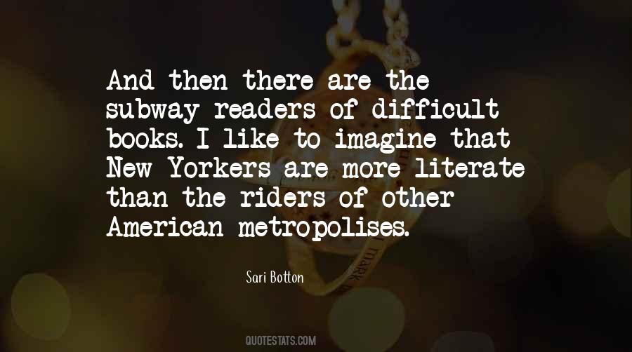 Quotes About Books And Readers #216317