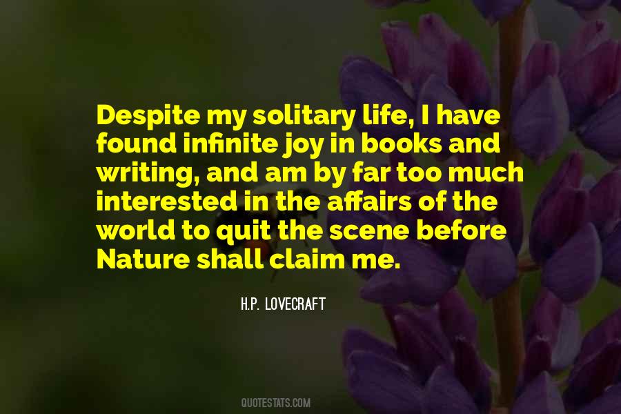 Quotes About Books And Nature #1552515