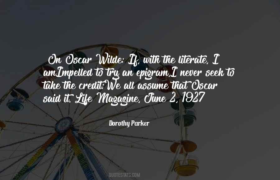 Oscar Quotes #986881