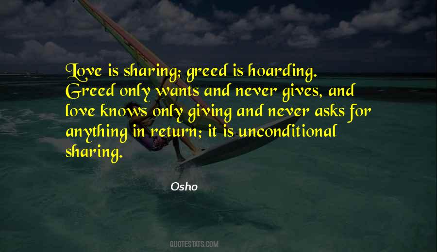 Osho Unconditional Love Quotes #361195