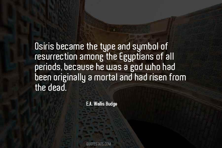 Osiris God Quotes #623601