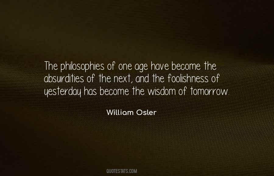 Osler Quotes #195541