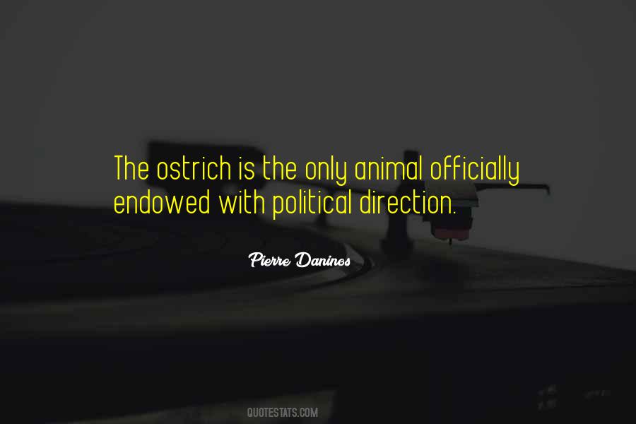 Ostrich Quotes #1218720