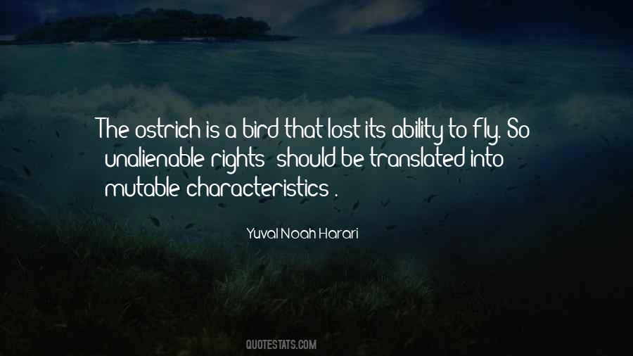 Ostrich Quotes #1573257