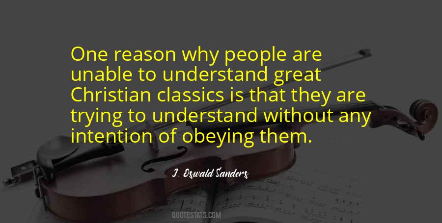 Oswald Sanders Quotes #1058037