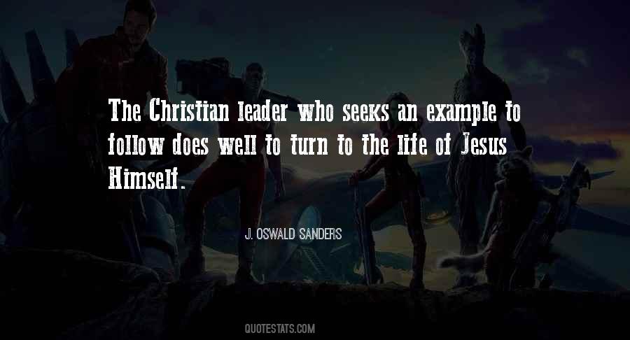 Oswald Sanders Quotes #1187650