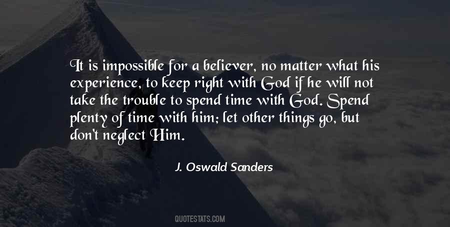 Oswald Sanders Quotes #1724192
