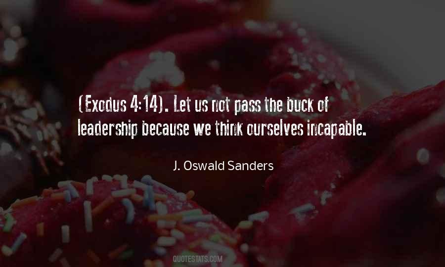 Oswald Sanders Quotes #1729964