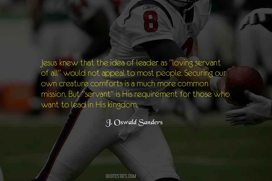 Oswald Sanders Quotes #420721