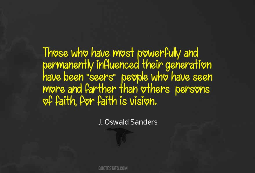 Oswald Sanders Quotes #502761