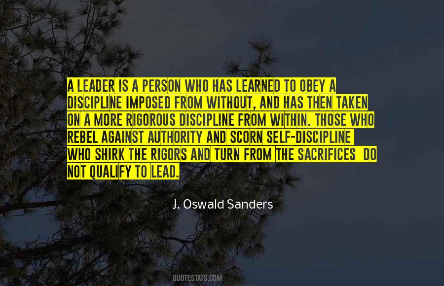 Oswald Sanders Quotes #943637
