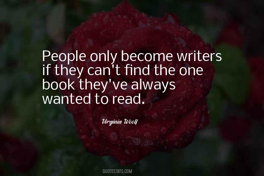 Quotes About Book Writers #370187