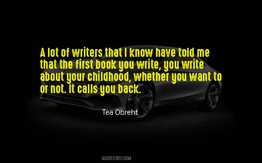 Quotes About Book Writers #484278