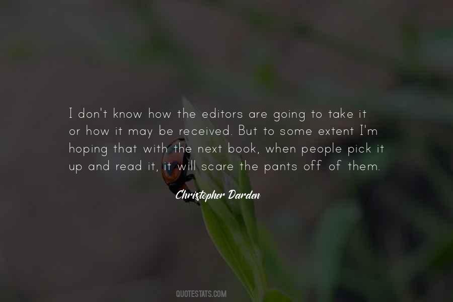 Quotes About Book Editors #489993