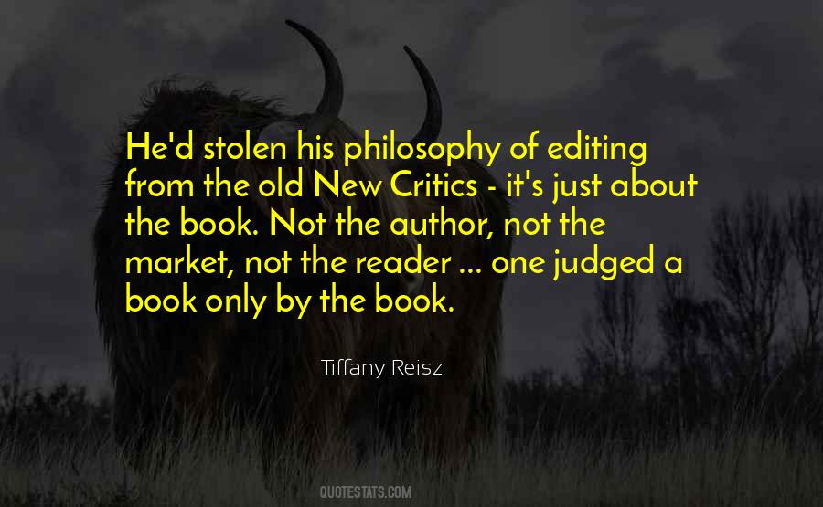 Quotes About Book Critics #852861