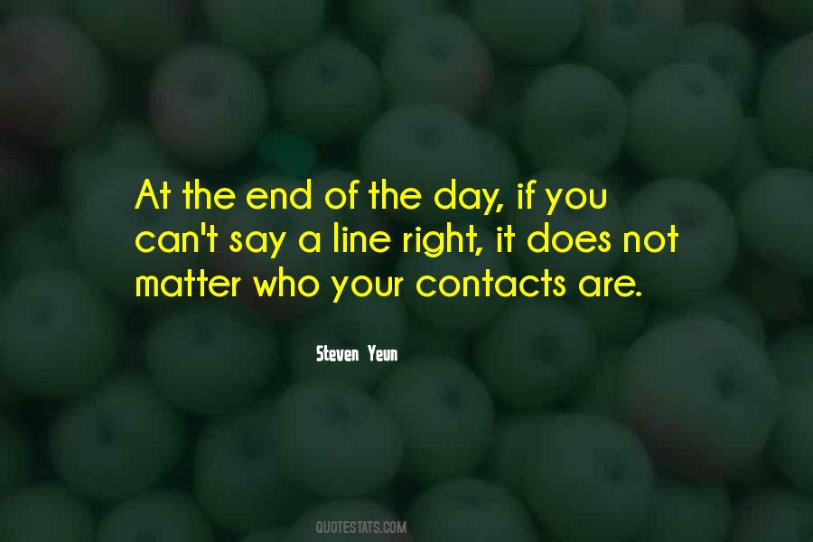 Other End Of The Line Quotes #295406