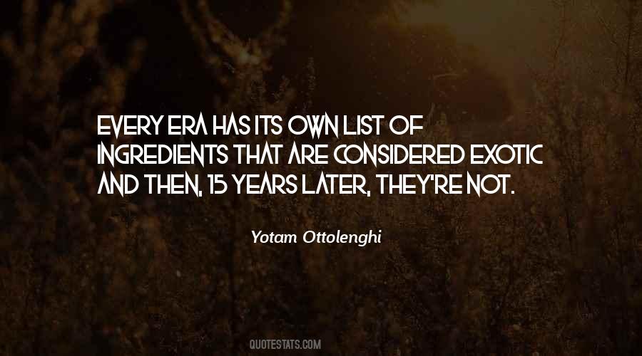 Ottolenghi Quotes #348139