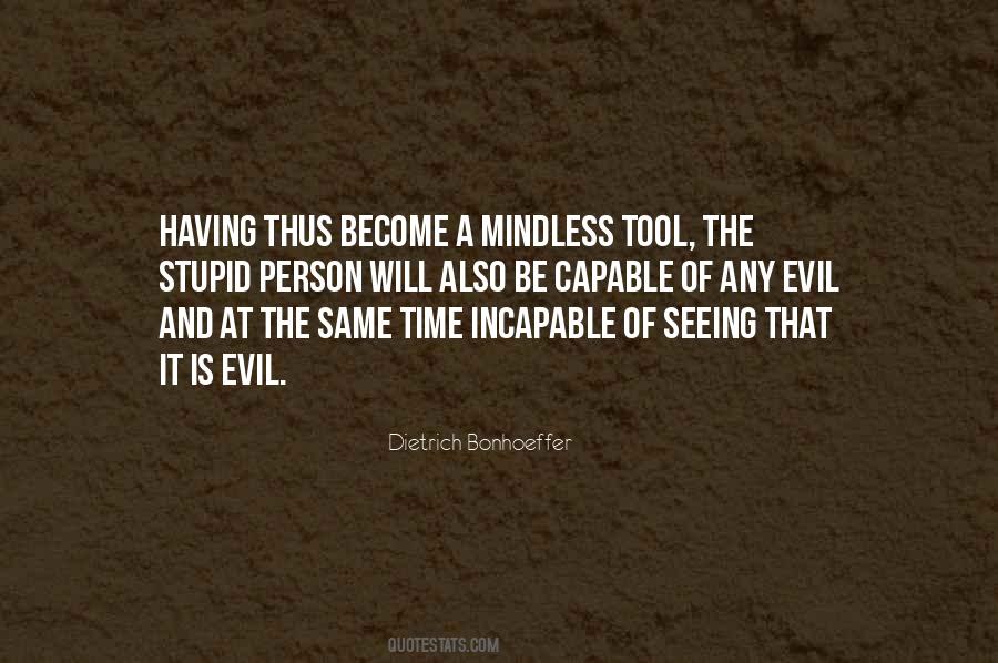 Quotes About Bonhoeffer Evil #1279040