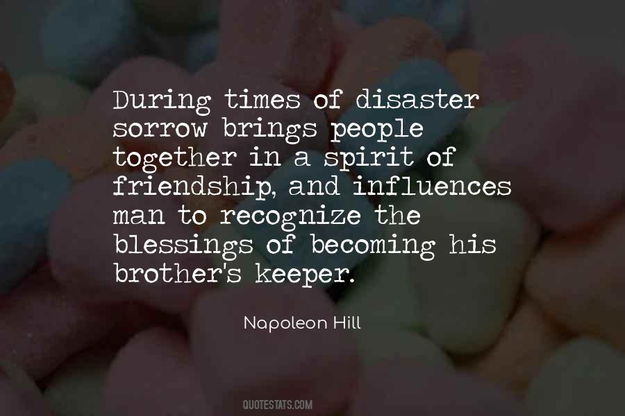 Our Brother's Keeper Quotes #1414137