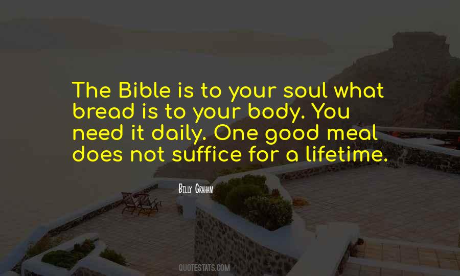 Our Daily Bread Best Quotes #35146