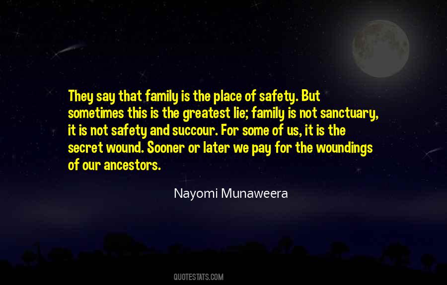 Our Family Quotes #1649