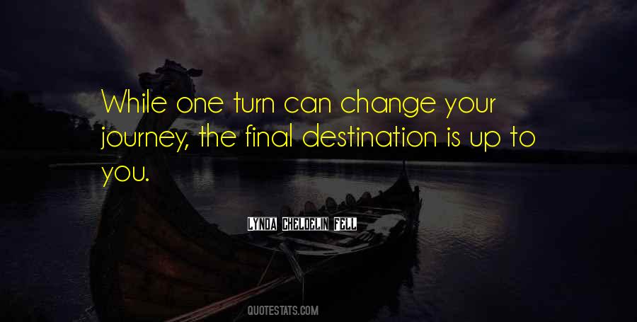 Our Final Destination Quotes #254091