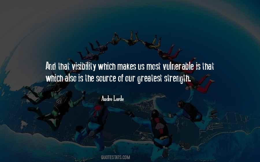 Our Greatest Strength Quotes #893803