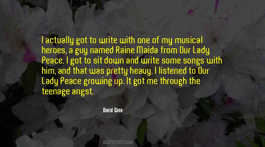 Our Lady Peace Quotes #460038