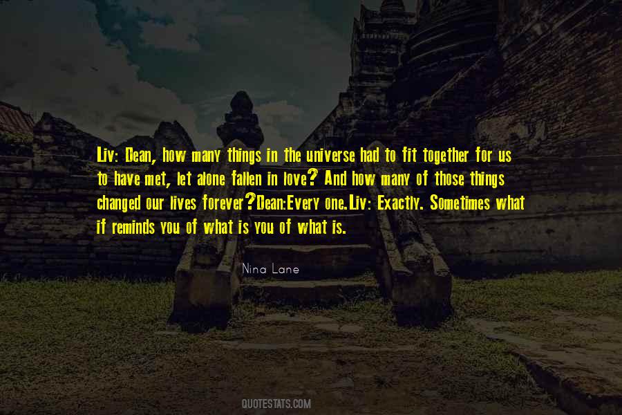 Our Love Forever Quotes #212616