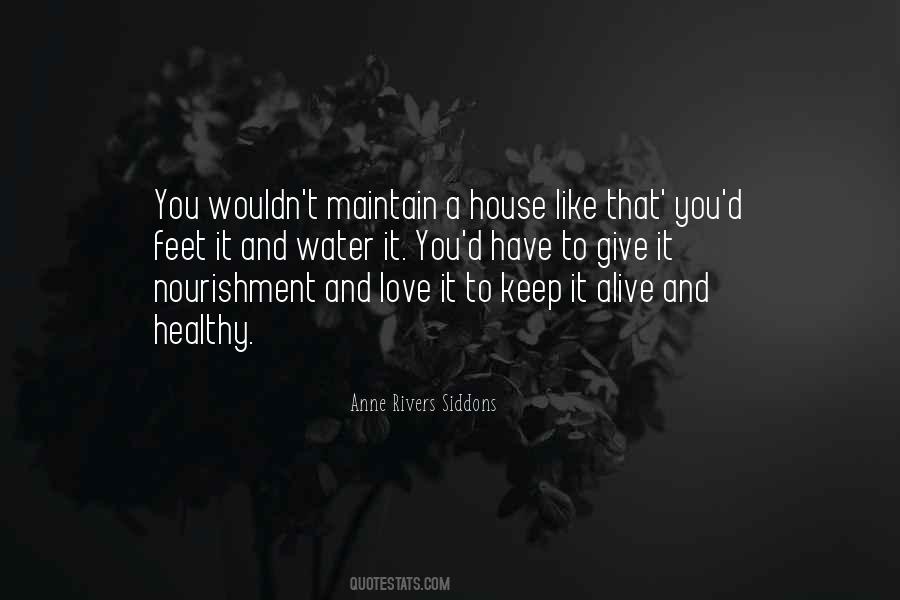 Our Love Is Like Water Quotes #206282