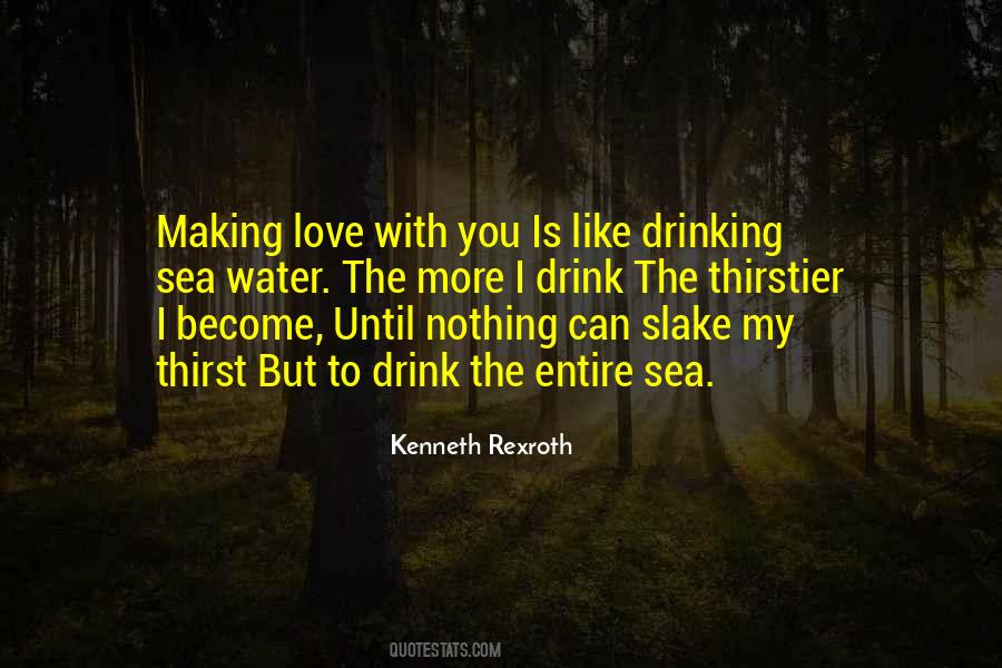 Our Love Is Like Water Quotes #226217