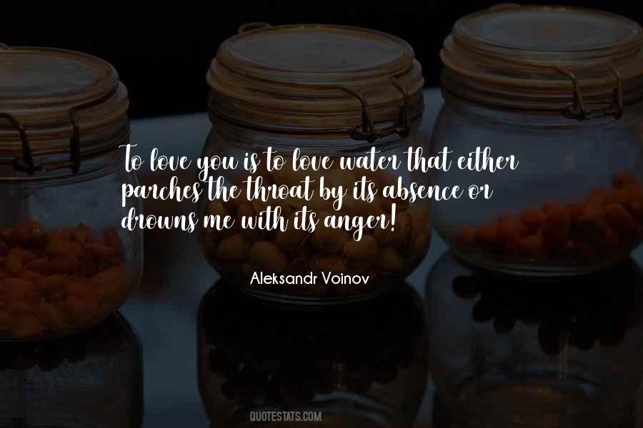 Our Love Is Like Water Quotes #368234