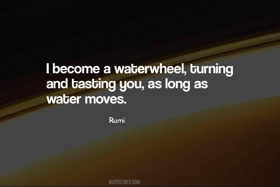 Our Love Is Like Water Quotes #69390