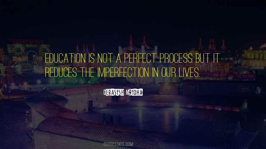 Our Love Is Not Perfect Quotes #1665533