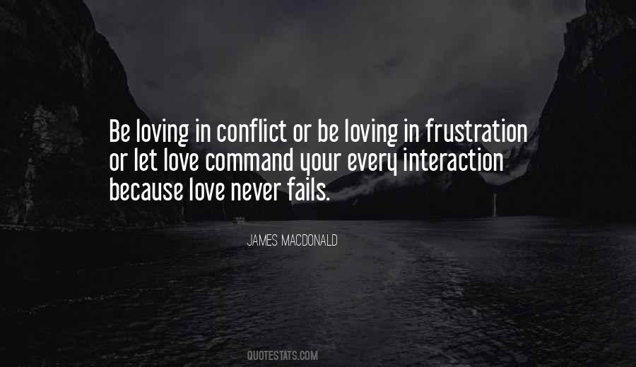 Our Love Never Fails Quotes #98170