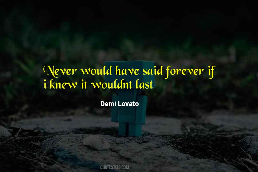 Our Love Will Last Forever Quotes #747573