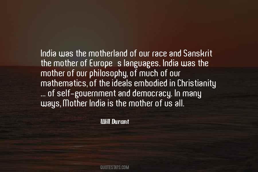 Our Motherland Quotes #1349531