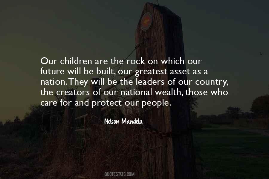 Our Nation Future Quotes #635481