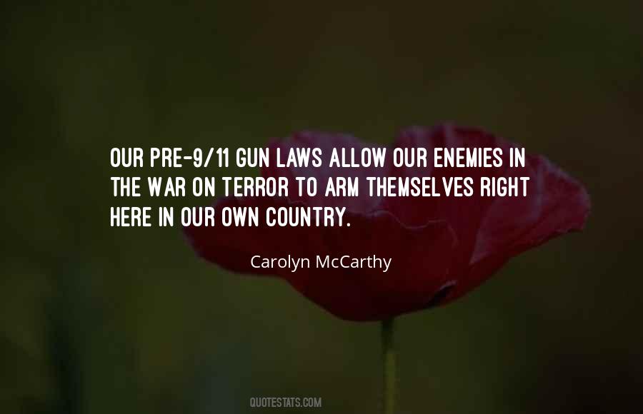 Our Own Enemy Quotes #186405