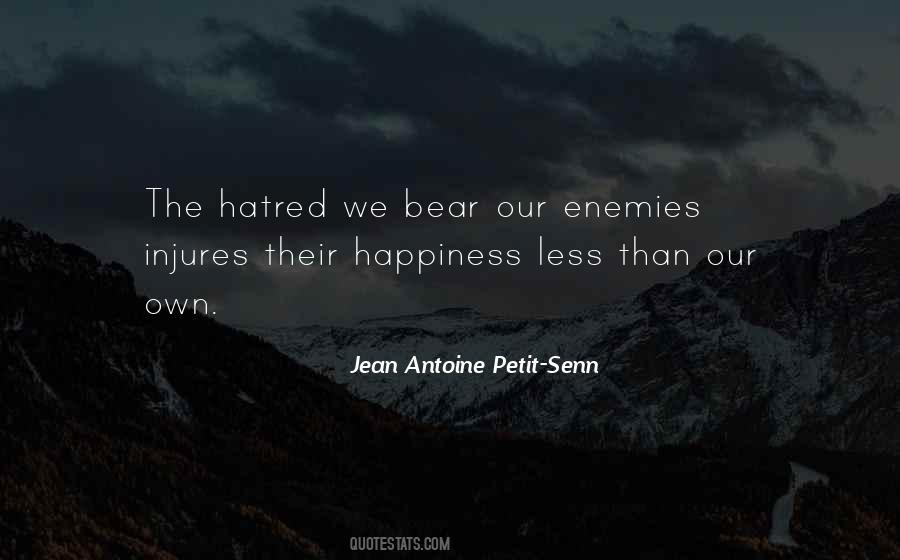 Our Own Enemy Quotes #288273