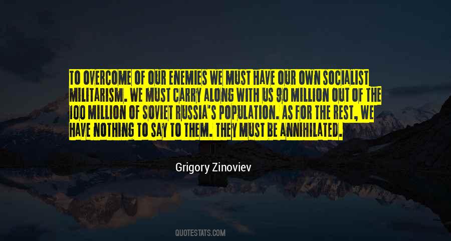 Our Own Enemy Quotes #639024