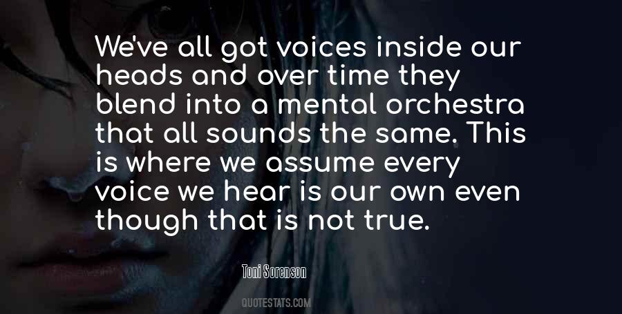 Our Own Thoughts Quotes #1021580