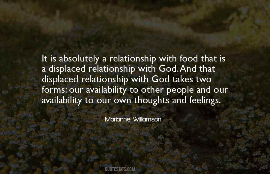 Our Own Thoughts Quotes #1721194