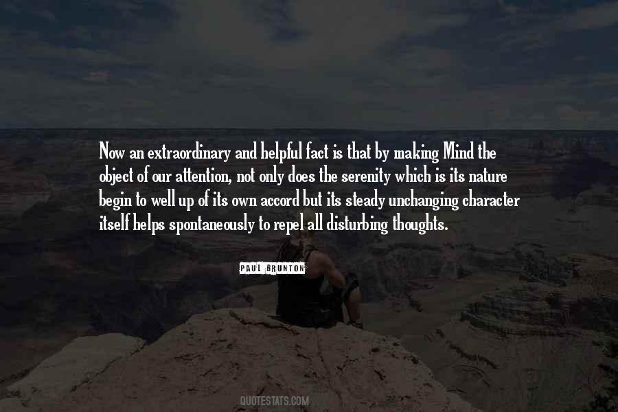 Our Own Thoughts Quotes #184874