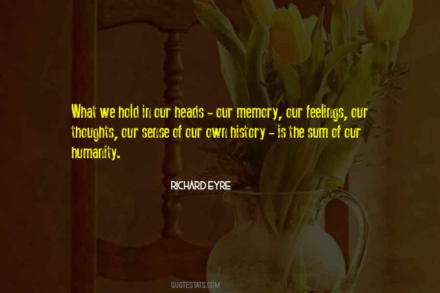 Our Own Thoughts Quotes #261045