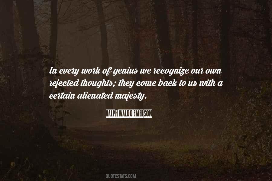 Our Own Thoughts Quotes #665676